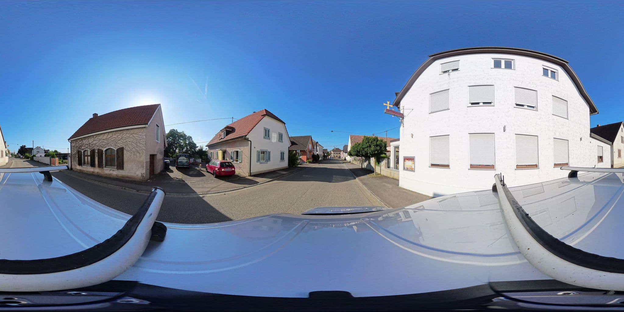 Street view near Hotel zum Kreuz, Blodelsheim — © tasmaniadevil (CC BY-SA · Mapillary)