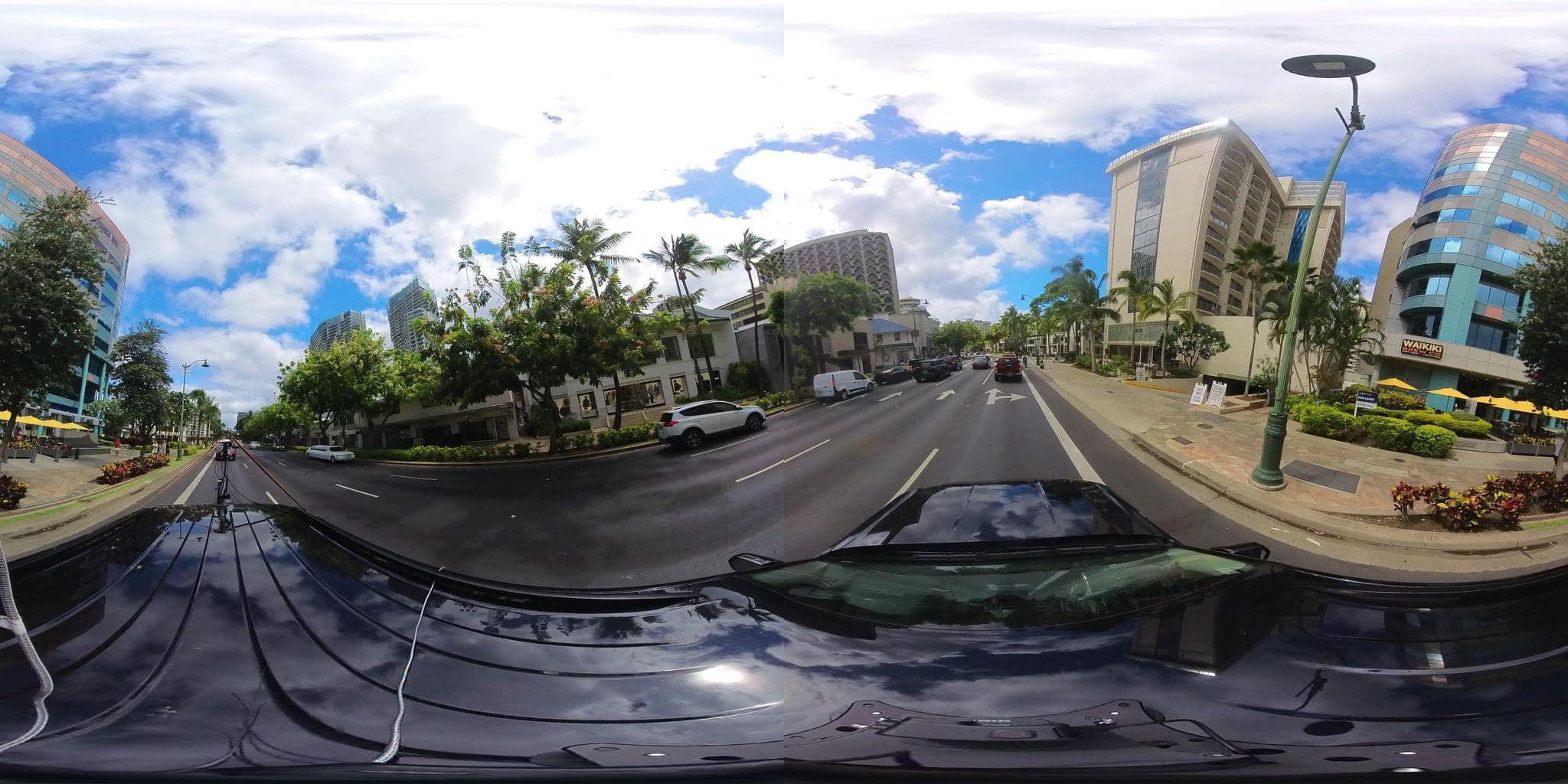 Street view near Ali'i Beach Rentals, Waikīkī — © hmhtb (CC BY-SA · Mapillary)