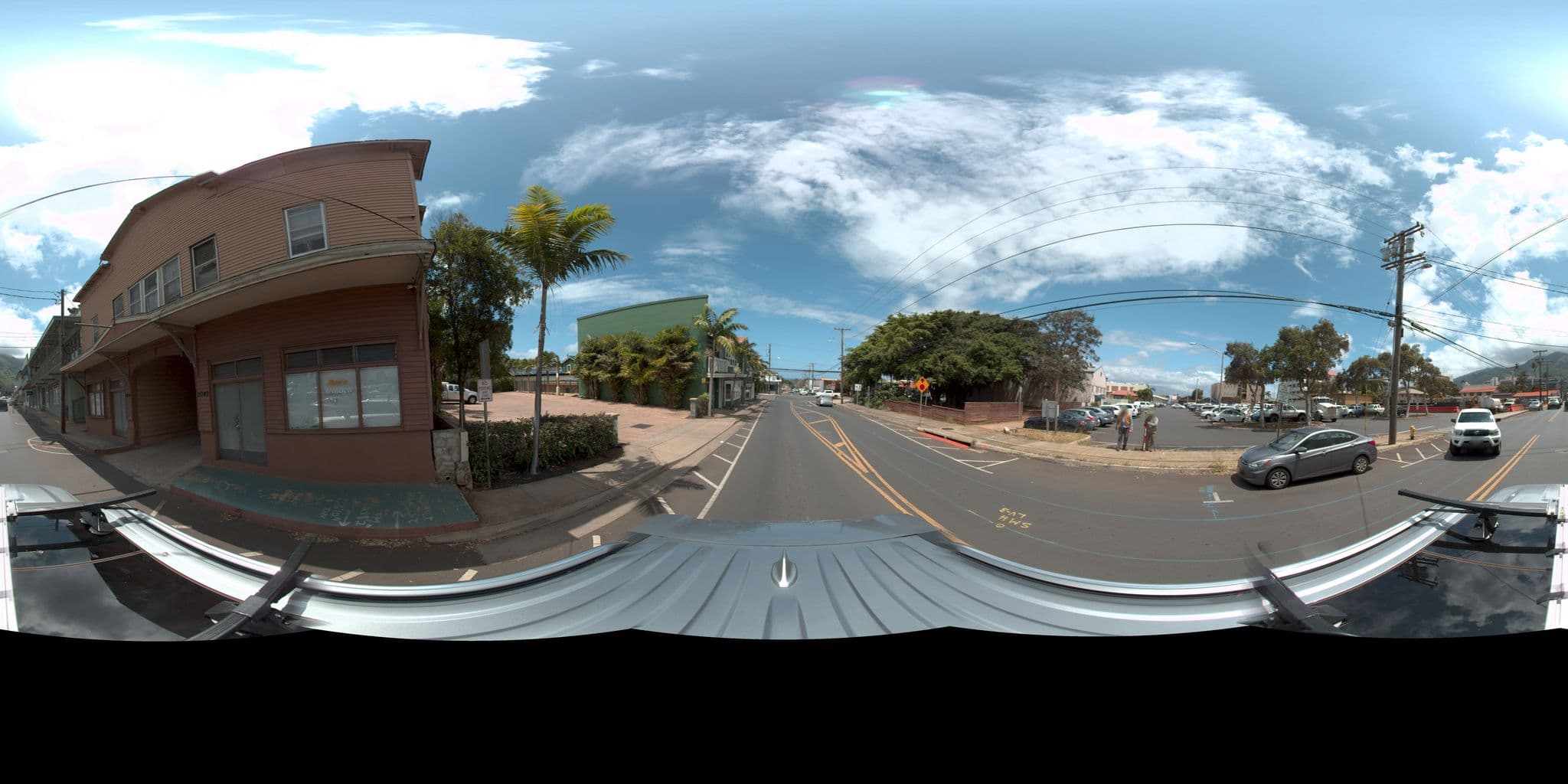 Street view near Northshore Maui Hostel, Wailuku — © rking (CC BY-SA · Mapillary)