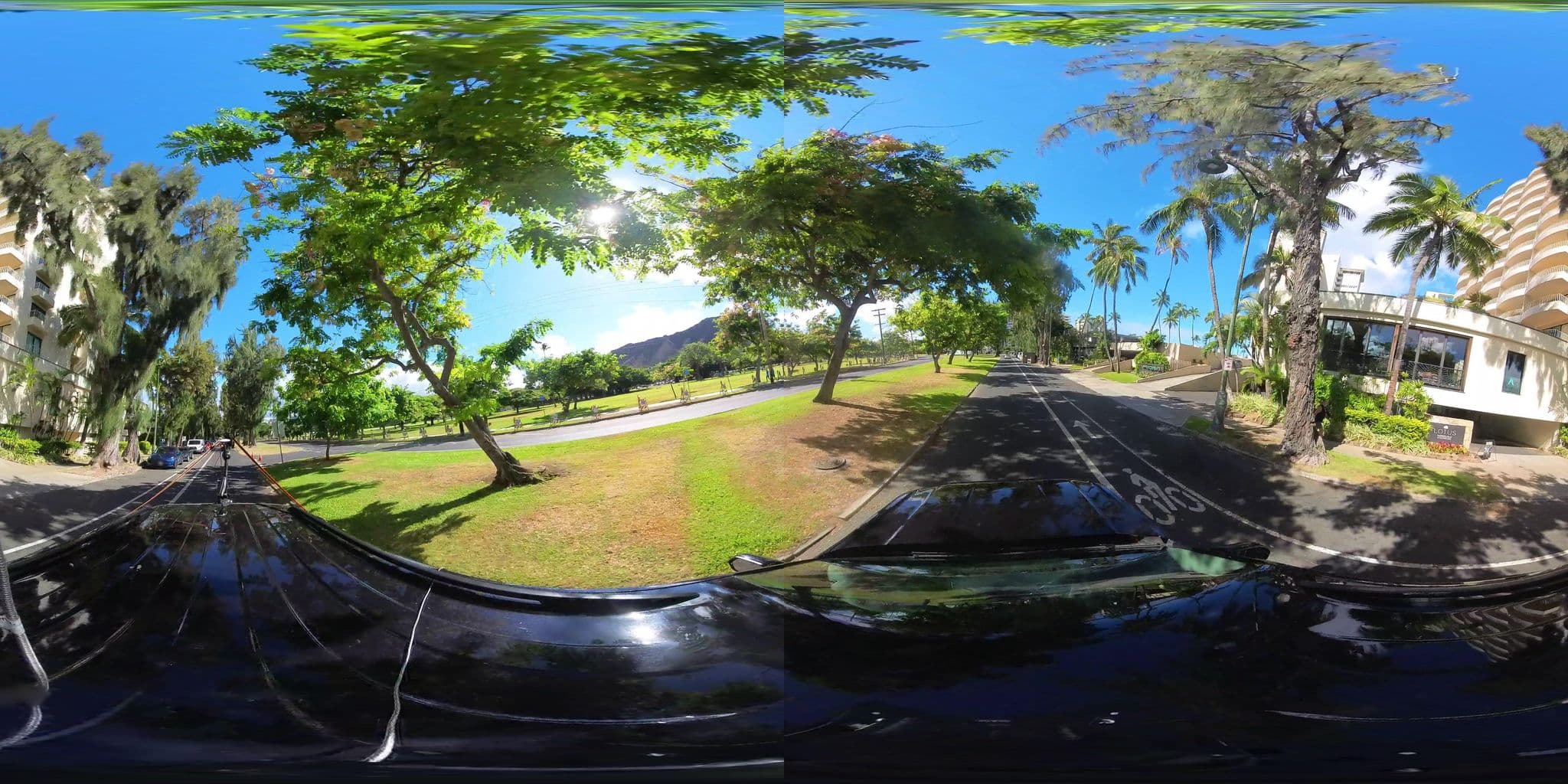 Street view near Hotel W Honolulu, Diamond Head / Kapahulu / Saint Louis Heights — © hmhtb (CC BY-SA · Mapillary)