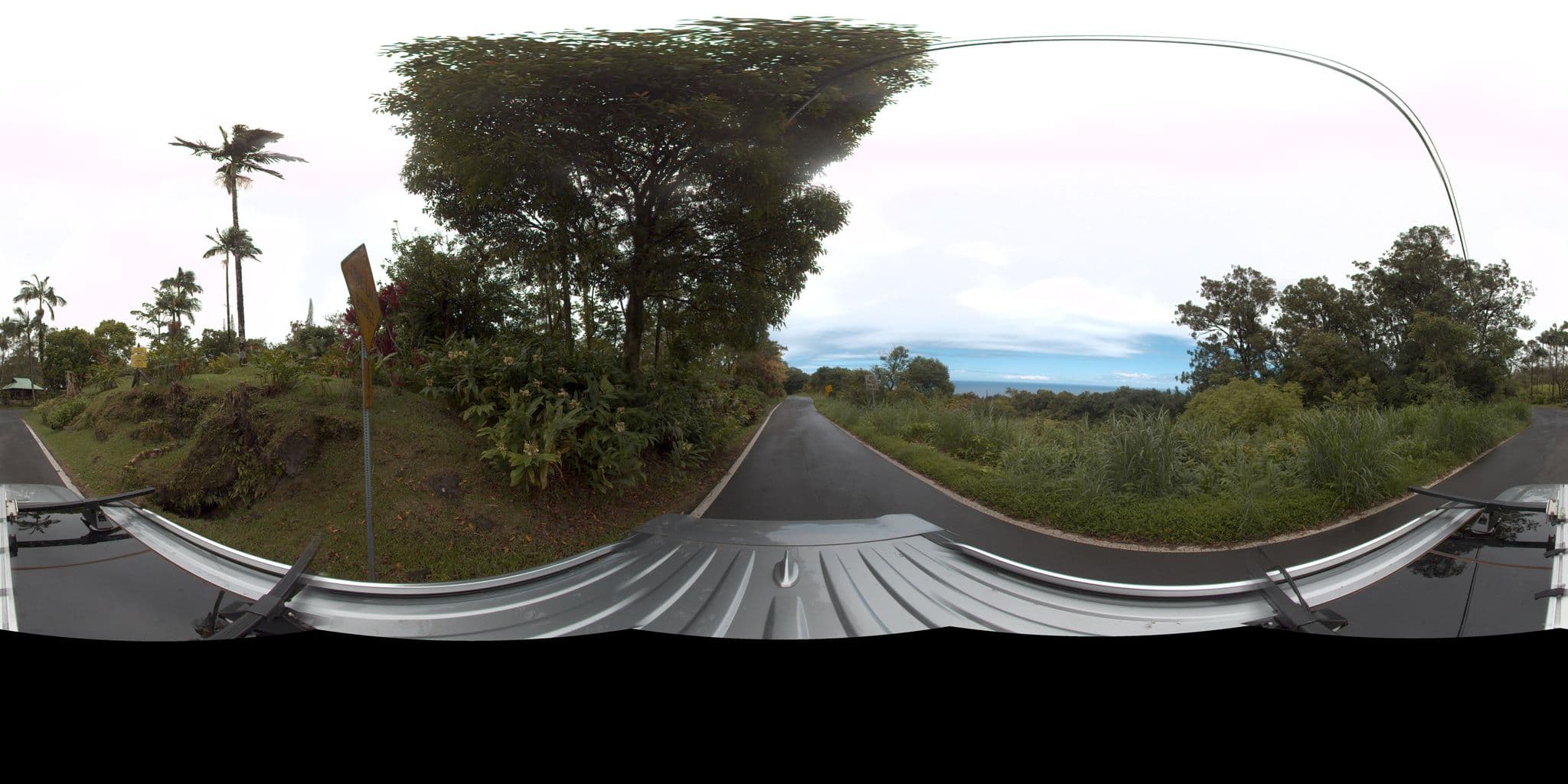 Street view near Nahiku Tropical, Hana — © rking (CC BY-SA · Mapillary)