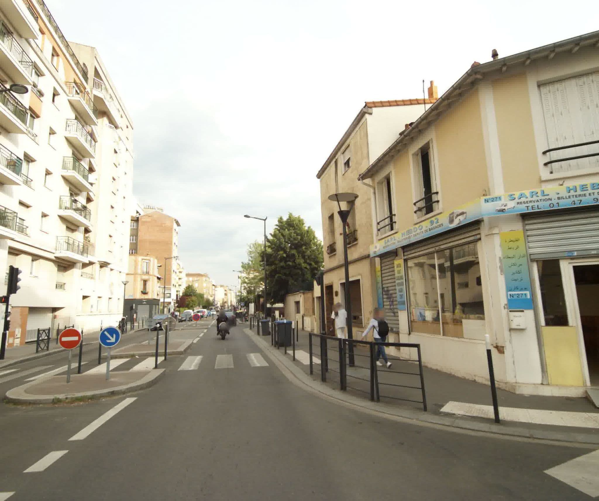 Street view near Hôtel des Arts, Paris 17 Batignolles-Monceau — © sogefi (CC BY-SA · Mapillary)