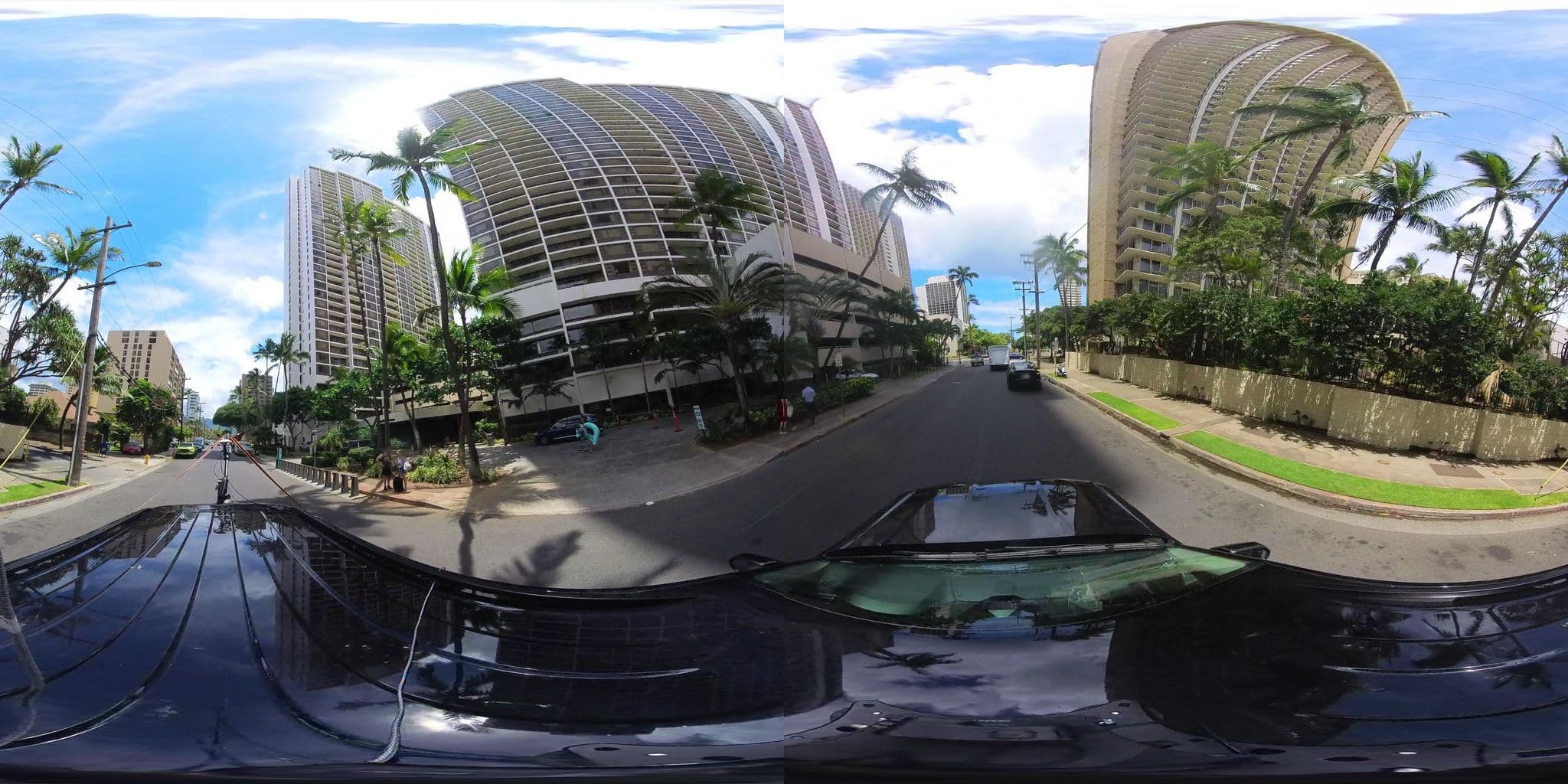 Street view near Sweetwater at Waikiki Banyan, Diamond Head / Kapahulu / Saint Louis Heights — © hmhtb (CC BY-SA · Mapillary)