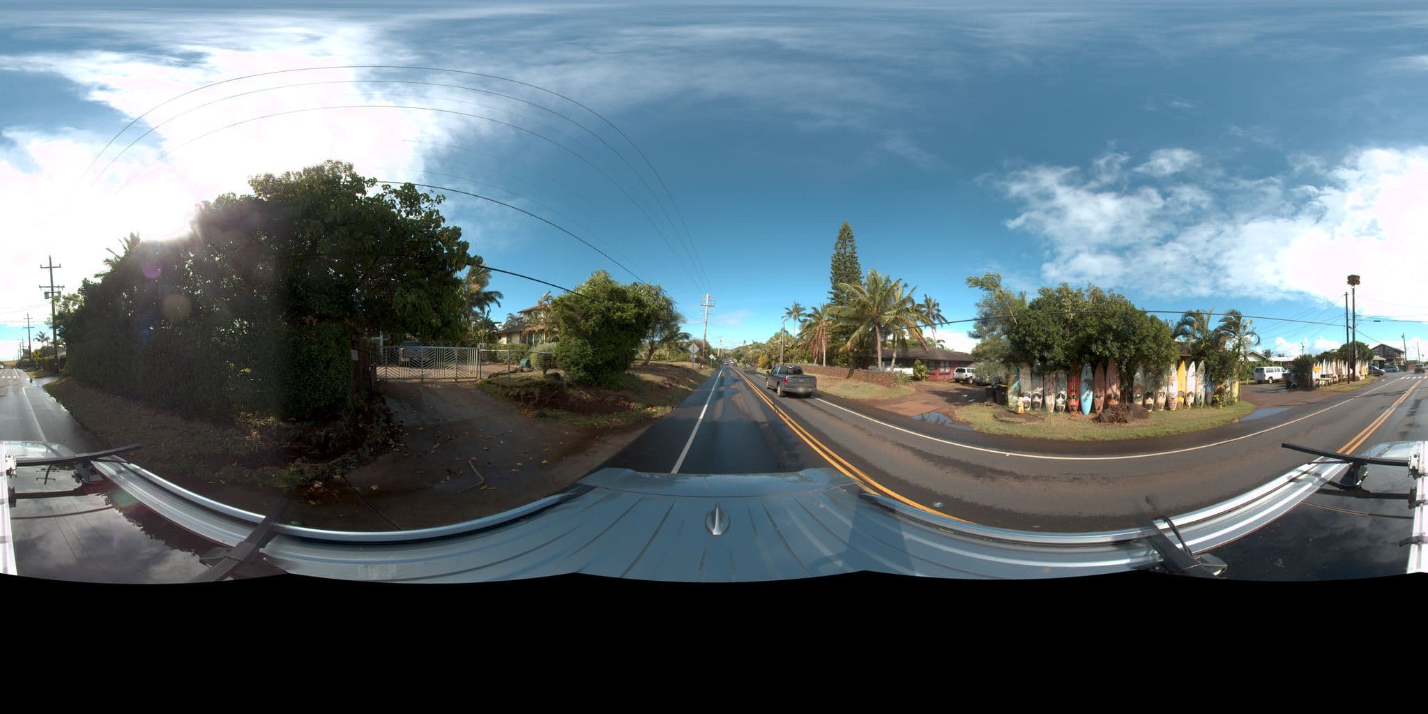 Street view near Kū‘au Inn, Paia — © rking (CC BY-SA · Mapillary)