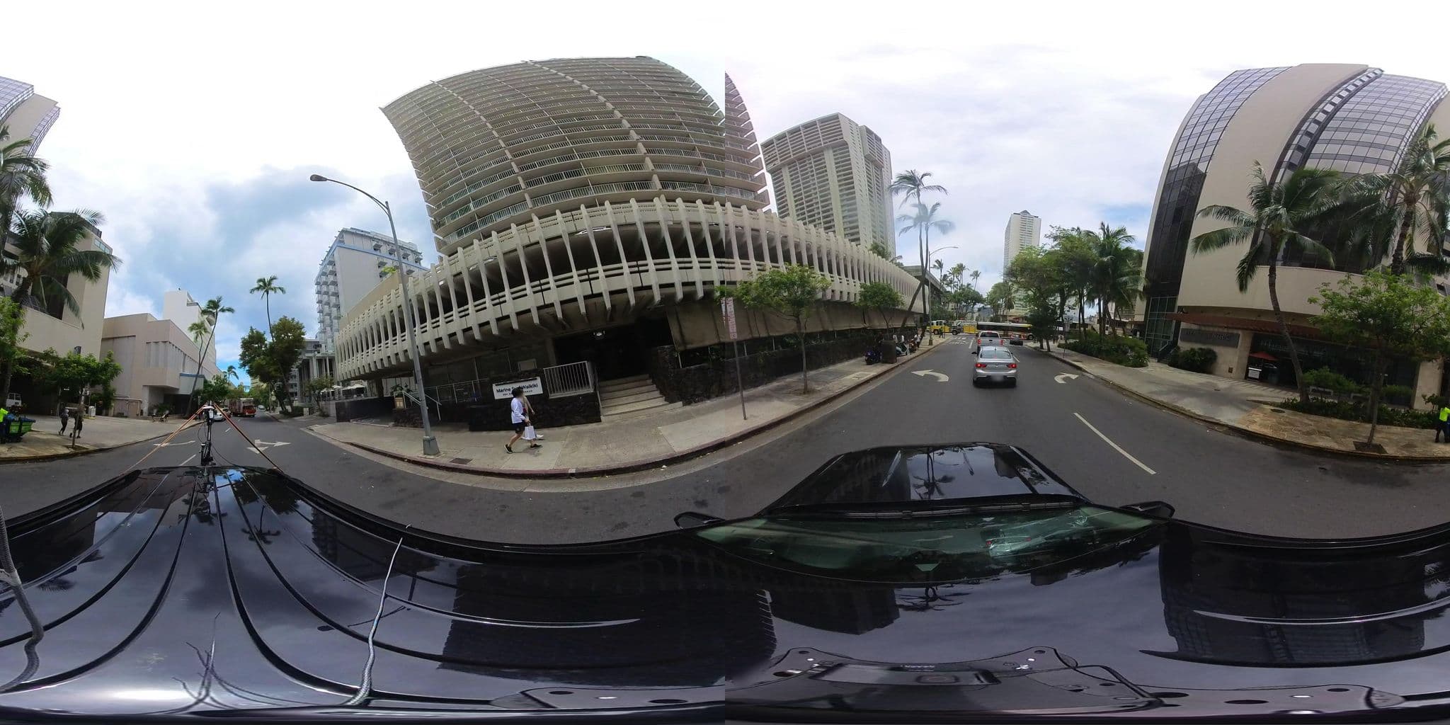 Street view near Pool @ Shoreline Hotel Waikiki, Waikīkī — © hmhtb (CC BY-SA · Mapillary)