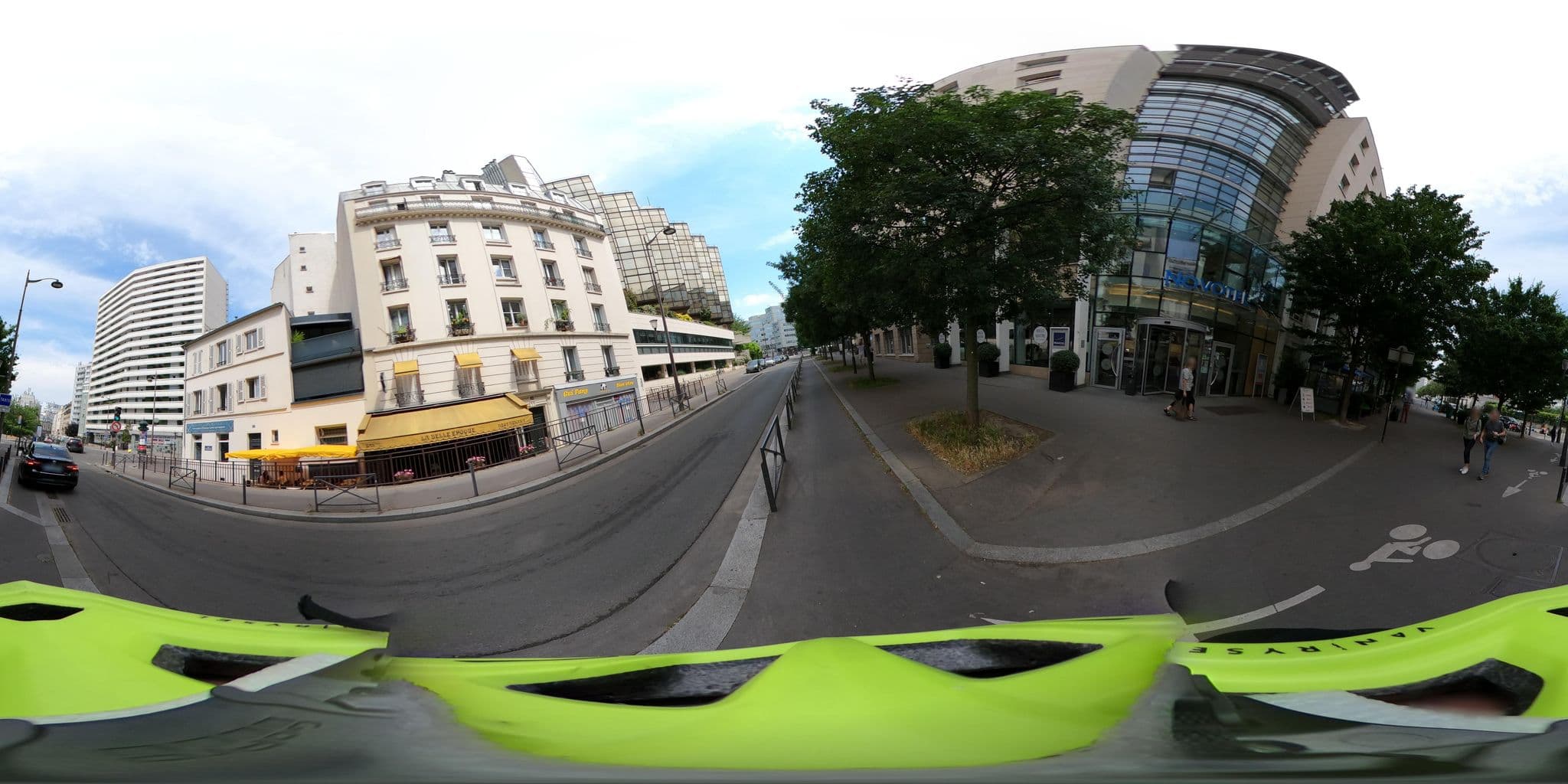 Street view near Novotel Paris Gare Montparnasse, Paris 14 Observatoire — © Stefdegreef (CC BY-SA · Mapillary)