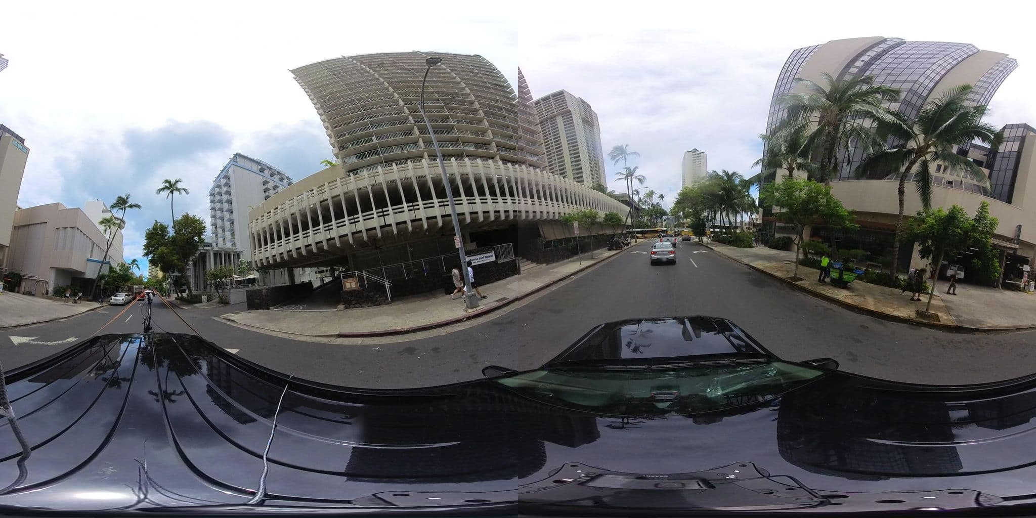 Street view near Seaside Hotel, Waikīkī — © hmhtb (CC BY-SA · Mapillary)