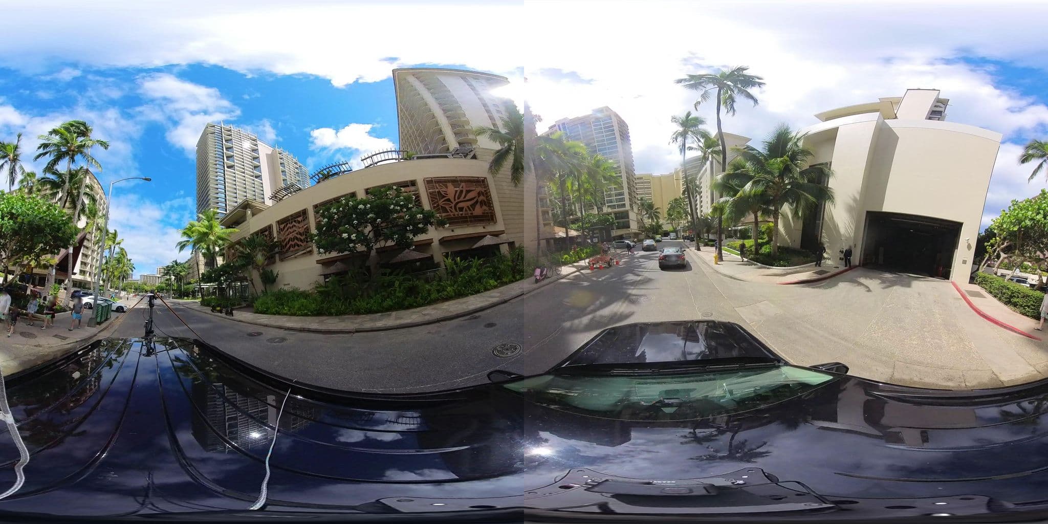 Street view near imperial hot tub, Waikīkī — © hmhtb (CC BY-SA · Mapillary)