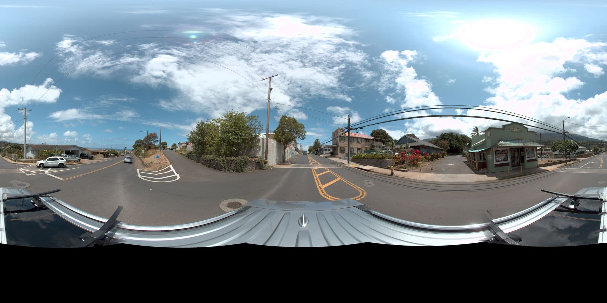 Street view near Central Maui Hostel, Wailuku — © rking (CC BY-SA · Mapillary)