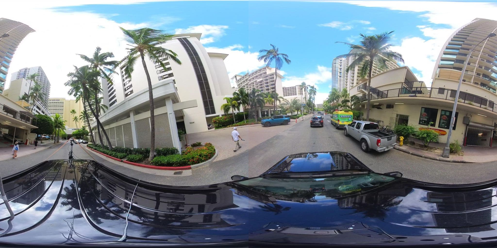 Street view near The Imperial Hawaii Resort at Waikiki, Waikīkī — © hmhtb (CC BY-SA · Mapillary)