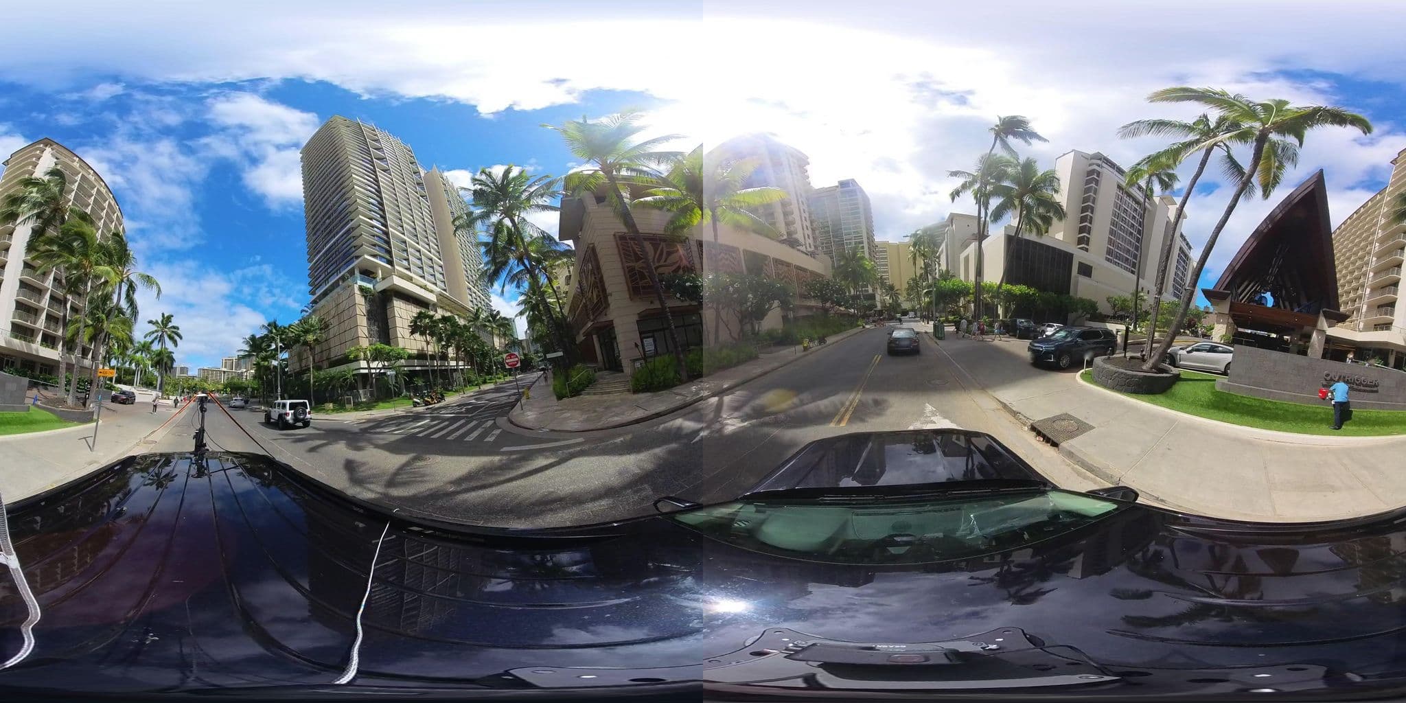 Street view near Hula Tower, Waikīkī — © hmhtb (CC BY-SA · Mapillary)