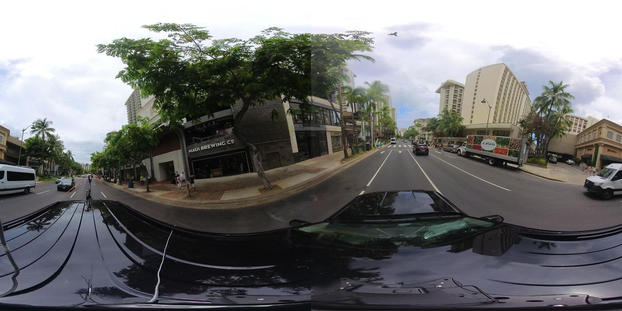 Street view near Waikiki Beachcomber By Outrigger, Waikīkī — © hmhtb (CC BY-SA · Mapillary)