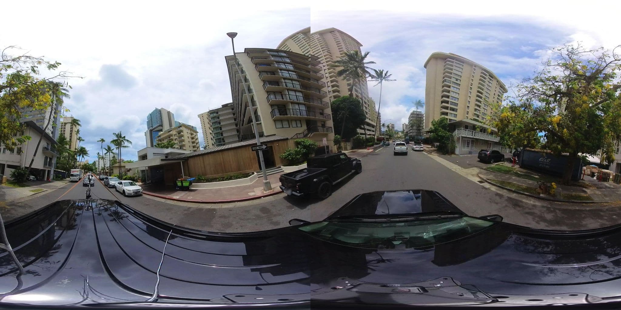 Street view near Castle Hokele Suites Waikiki, Lower McCully — © hmhtb (CC BY-SA · Mapillary)