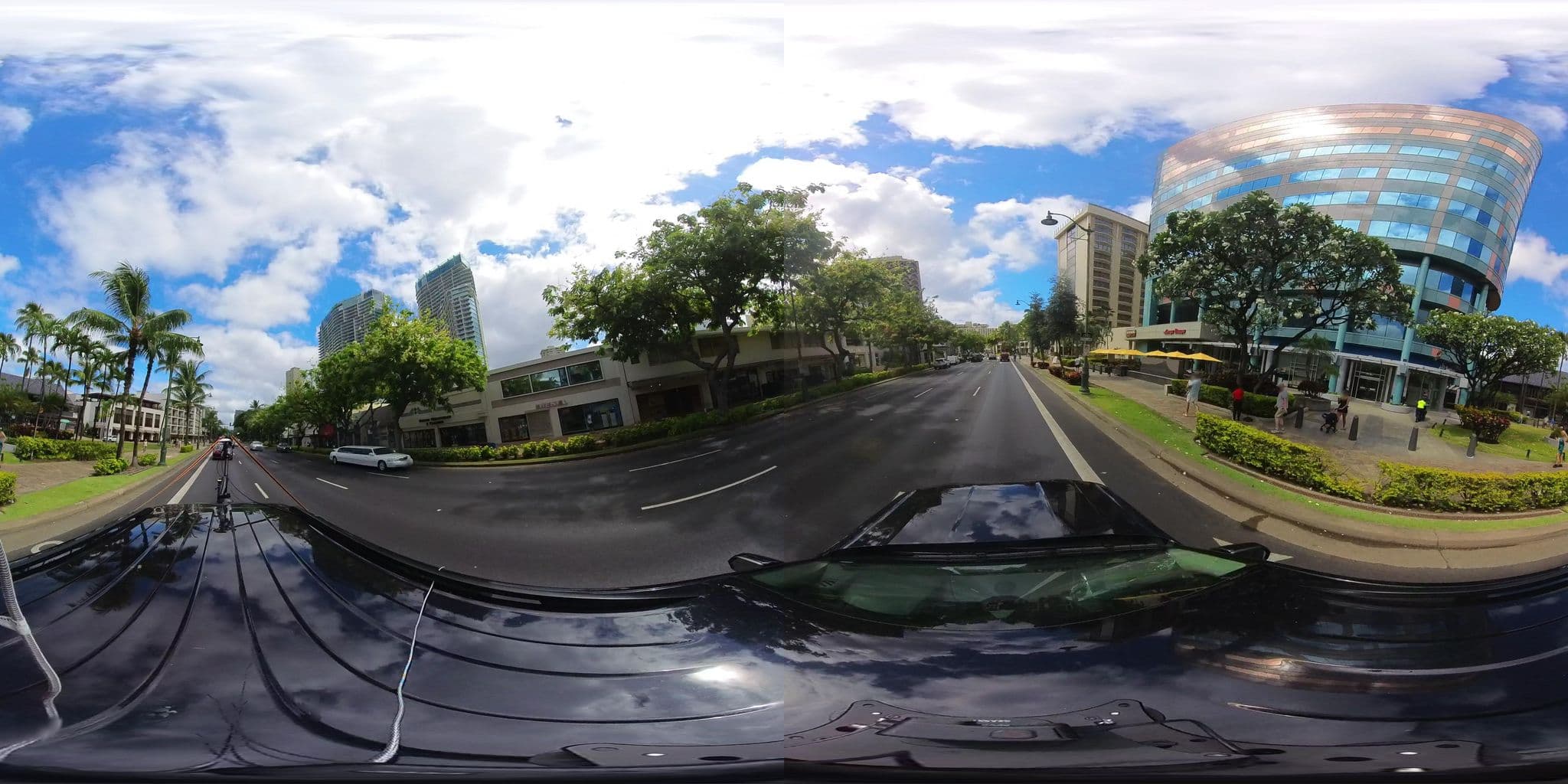 Street view near Shell Vacations Club, Waikīkī — © hmhtb (CC BY-SA · Mapillary)