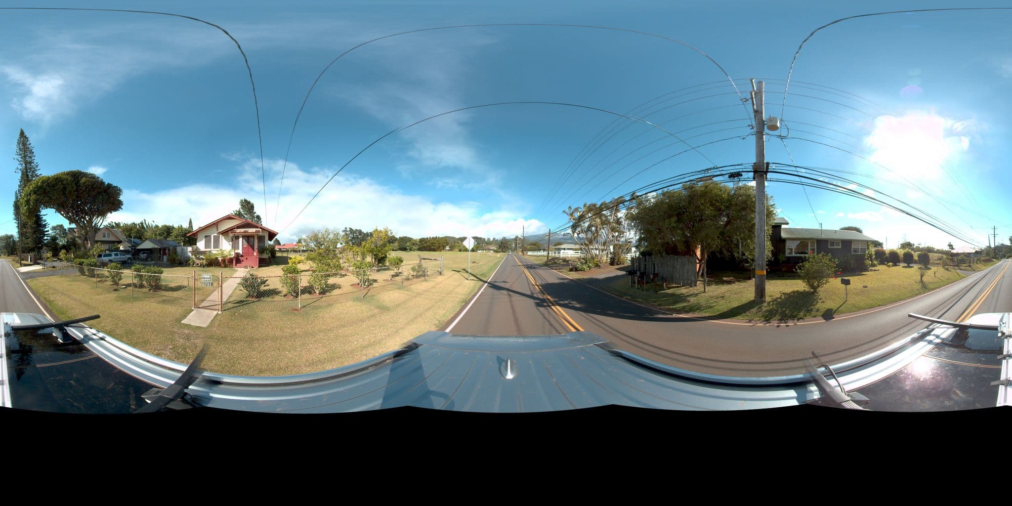 Street view near Komomo Cottage, Makawao — © rking (CC BY-SA · Mapillary)