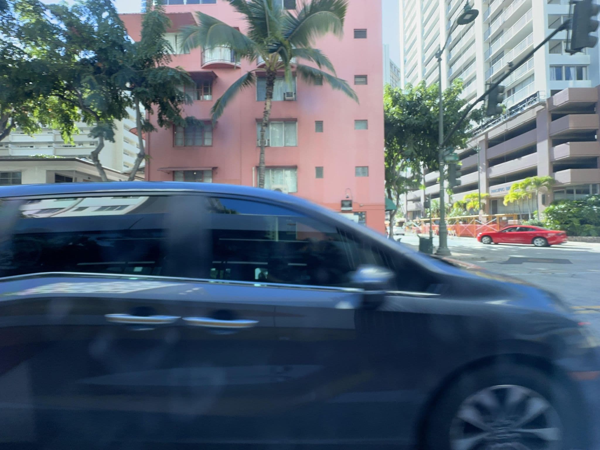 Street view near Pacific Monarch - Rooftop Pool, Diamond Head / Kapahulu / Saint Louis Heights — © quickness805 (CC BY-SA · Mapillary)