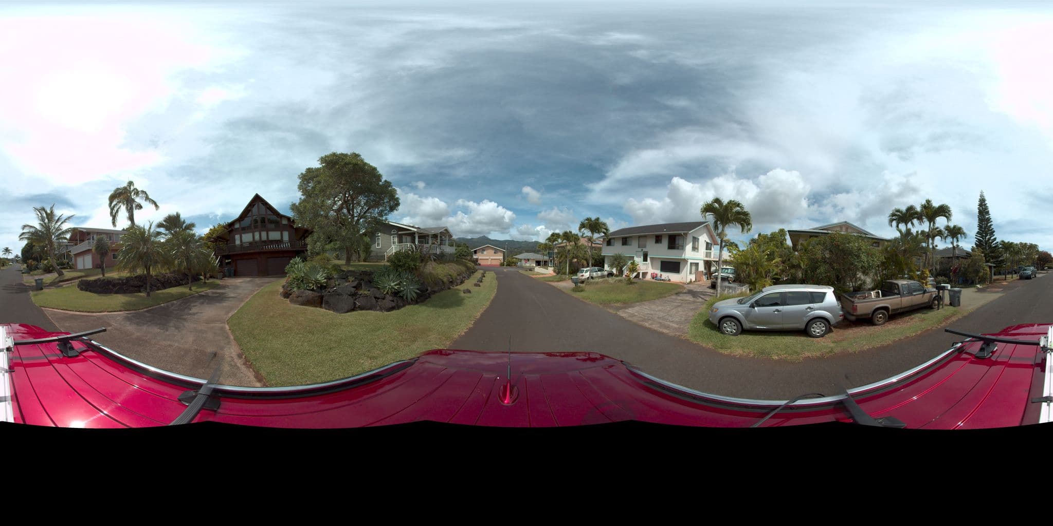 Street view near Kalaheo Cottage, Kalāheo — © rking (CC BY-SA · Mapillary)