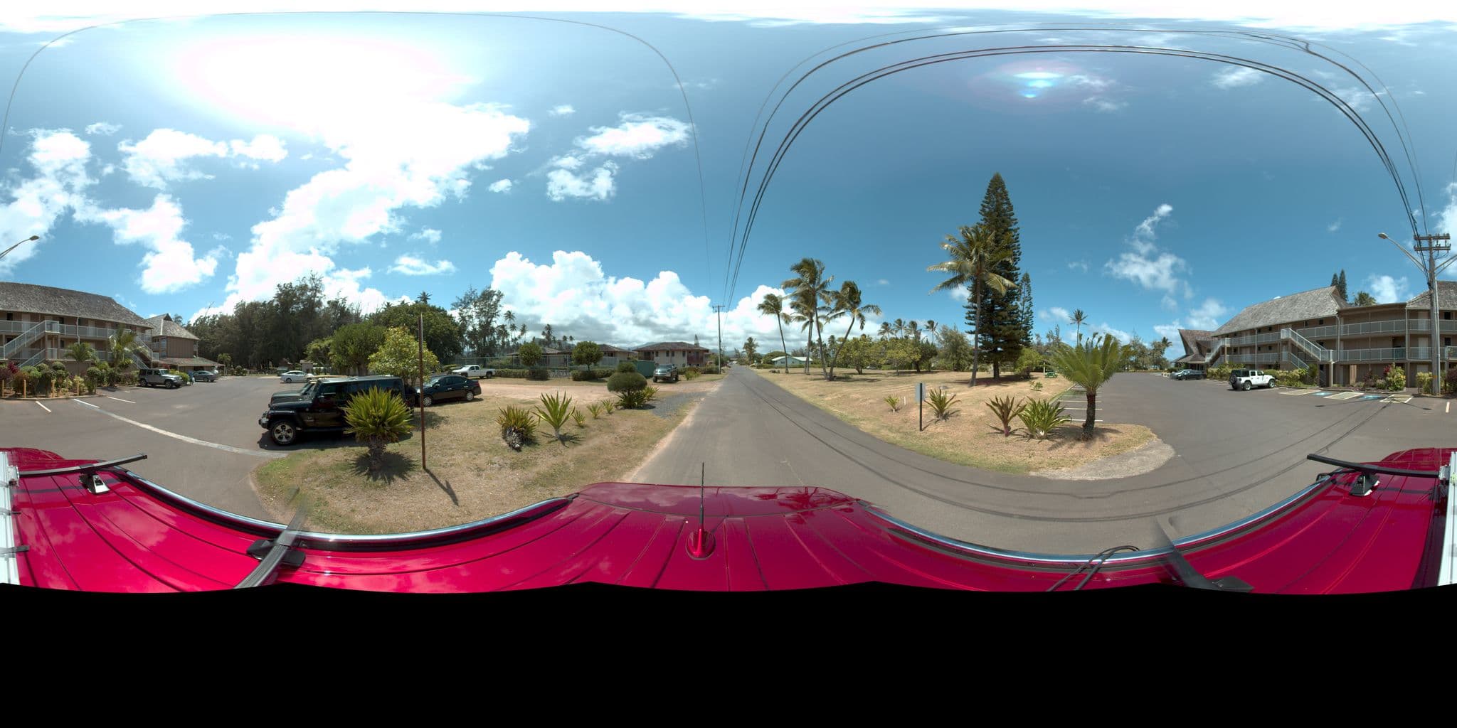 Street view near Castle Mokihana, Kapa‘a — © rking (CC BY-SA · Mapillary)