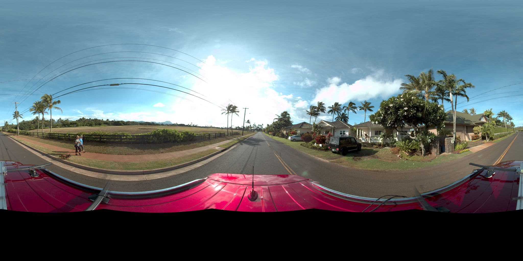 Street view near Coastline Cottages, Omao-Kukuiula — © rking (CC BY-SA · Mapillary)