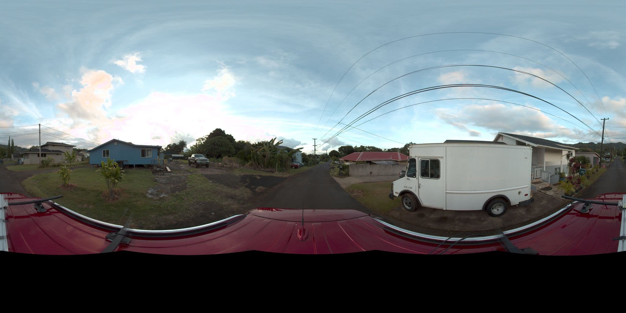 Street view near Gillins Beach House, ‘Ōma‘o — © rking (CC BY-SA · Mapillary)