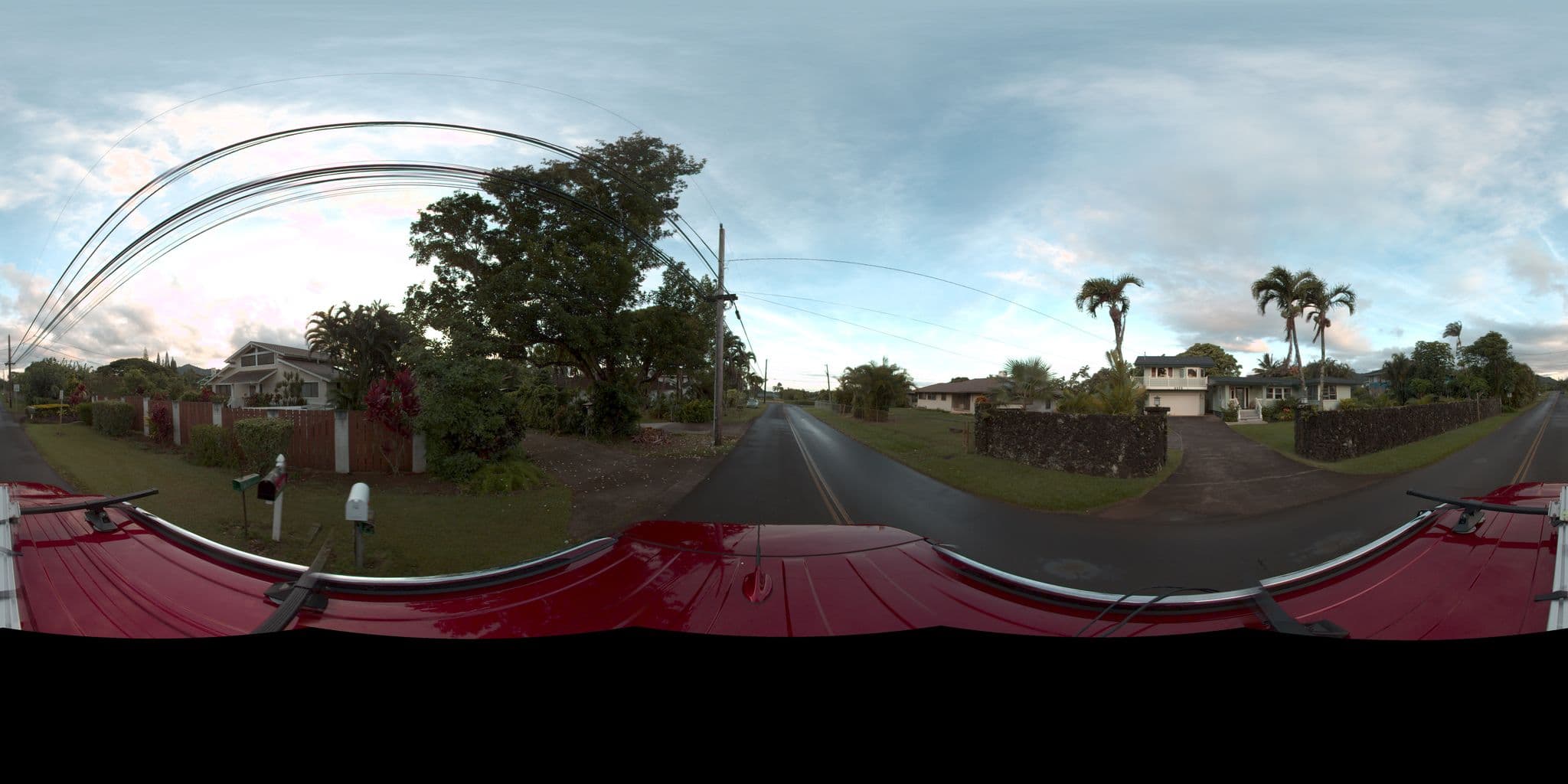 Street view near Boulay Inn, ‘Ōma‘o — © rking (CC BY-SA · Mapillary)