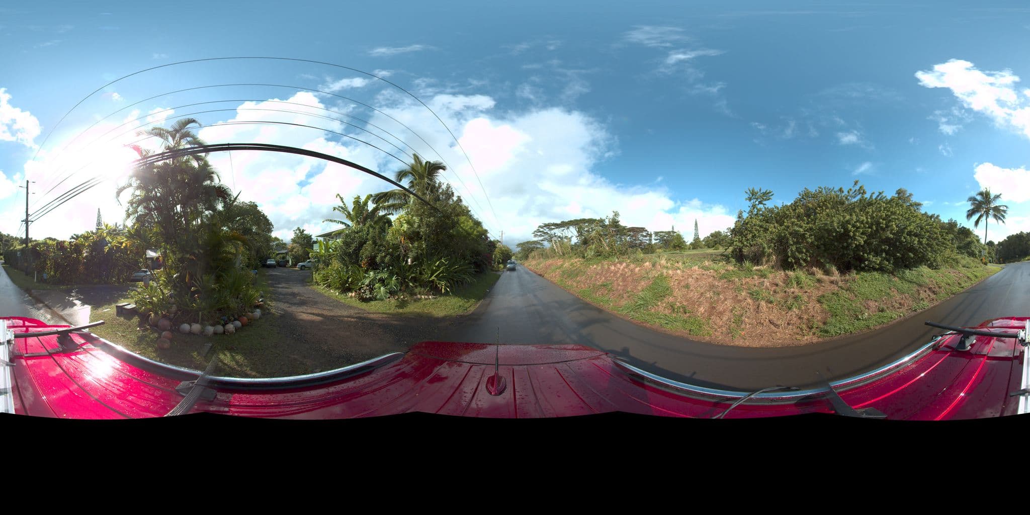 Street view near Blue Anini Villa, Kīlauea — © rking (CC BY-SA · Mapillary)