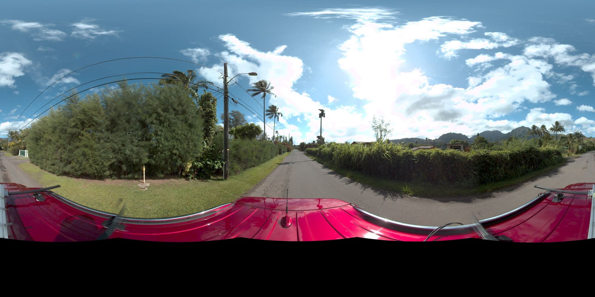 Street view near Surf Cottage, Princeville — © rking (CC BY-SA · Mapillary)