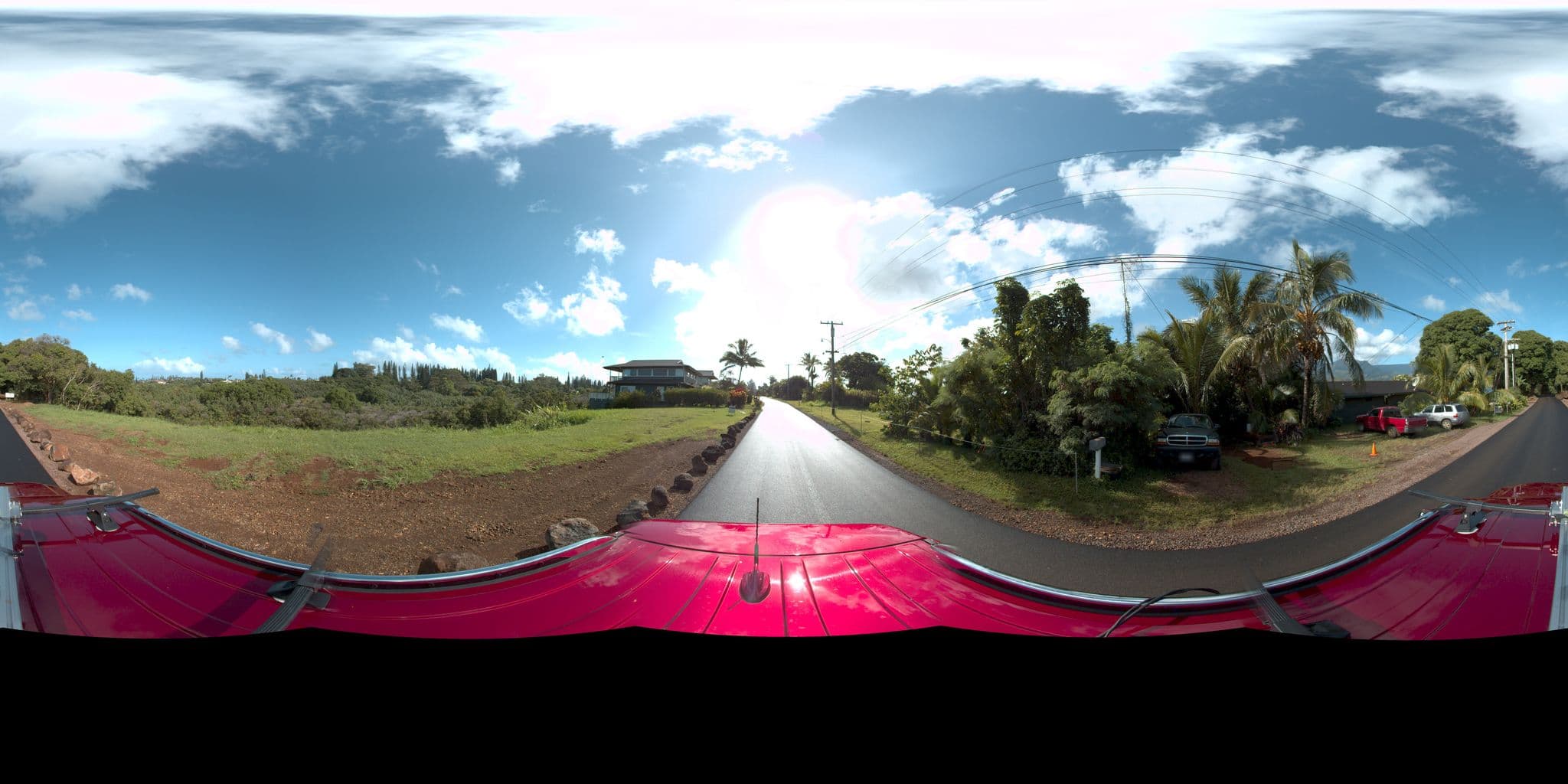 Street view near Hanalei Bluff, Princeville — © rking (CC BY-SA · Mapillary)