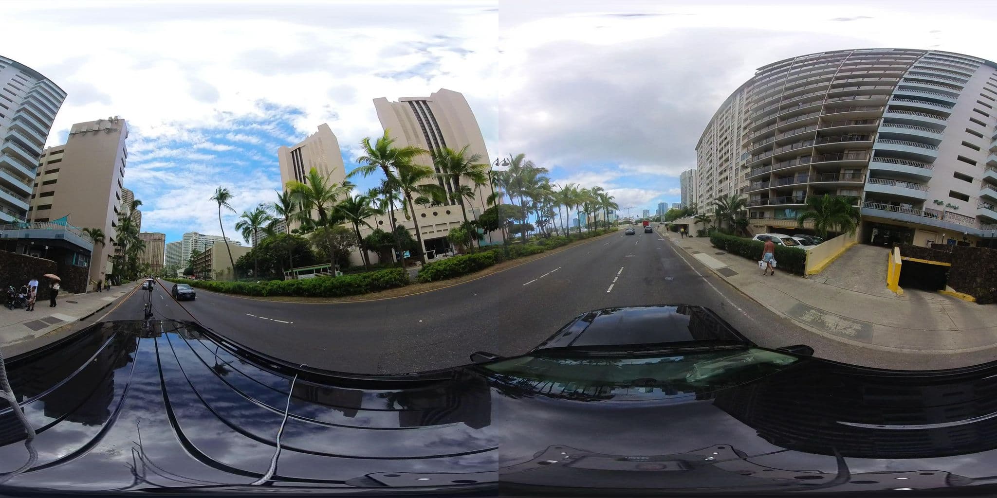 Street view near Big Surf Hotel, Waikīkī — © hmhtb (CC BY-SA · Mapillary)