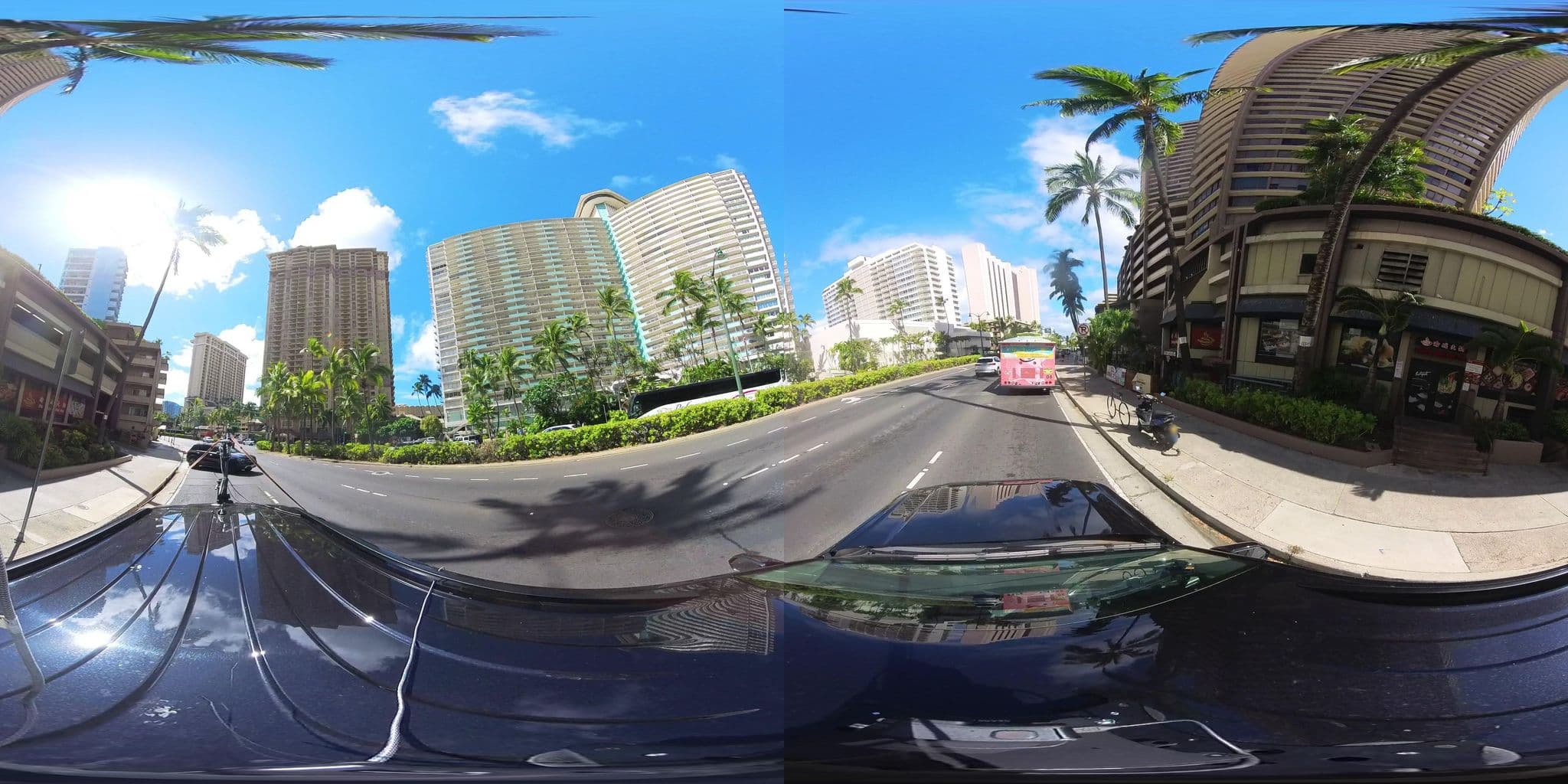 Street view near Diamond Head Wing, Waikīkī — © hmhtb (CC BY-SA · Mapillary)