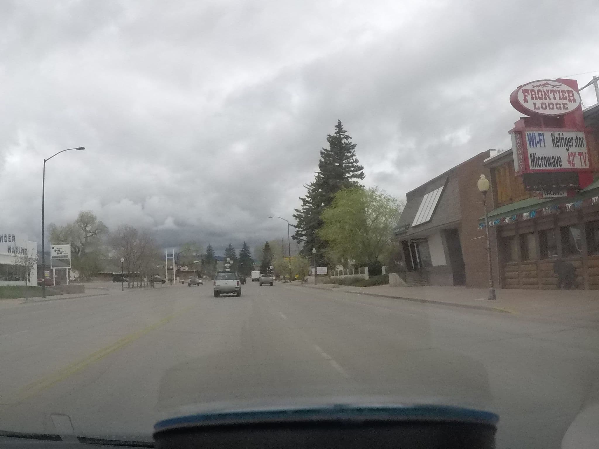 Street view near Maverick Motel, Lander — © happymapper (CC BY-SA · Mapillary)