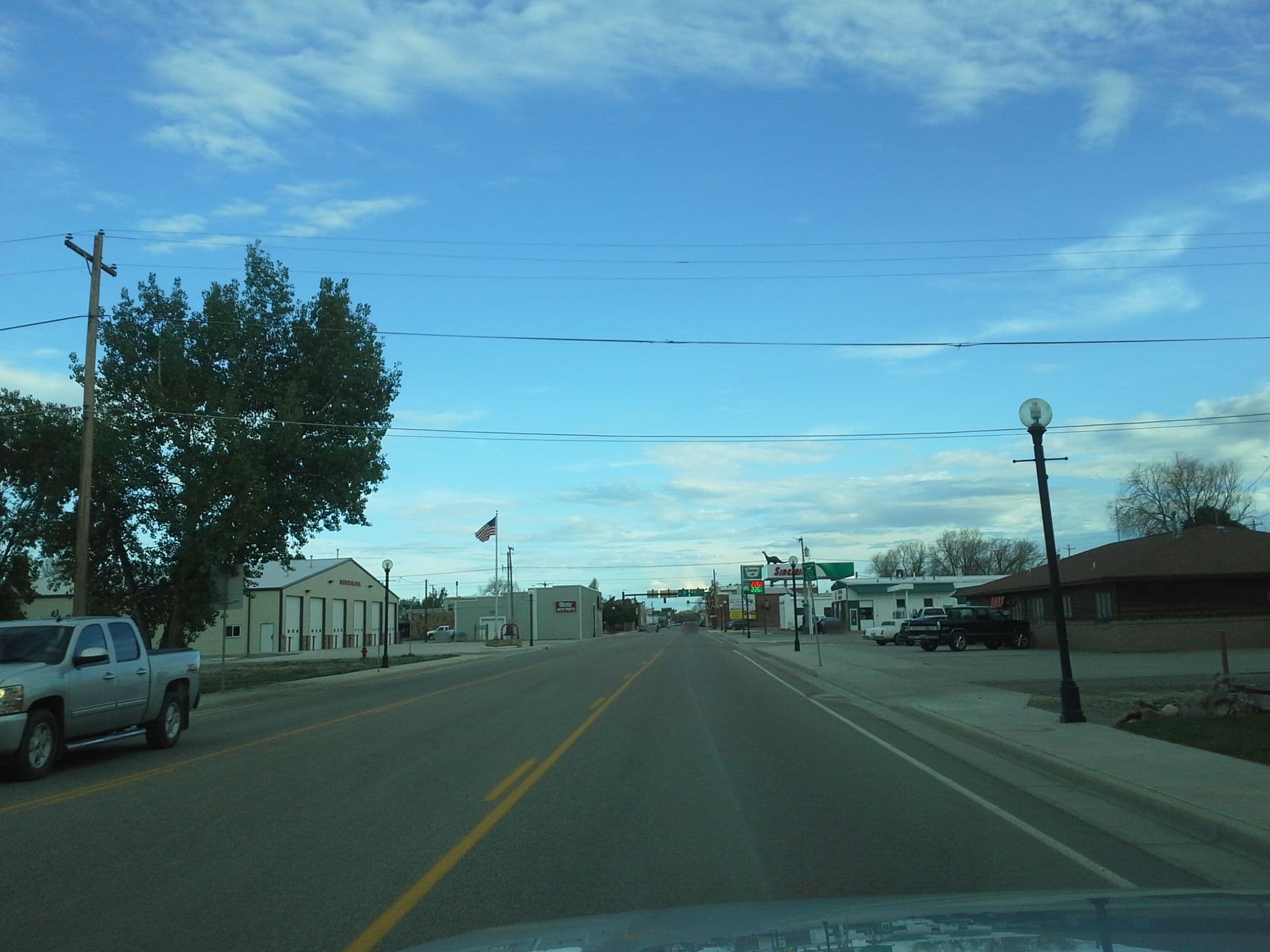 Street view near Greybull Motel & Guest Cottages, Greybull — © drkludge (CC BY-SA · Mapillary)