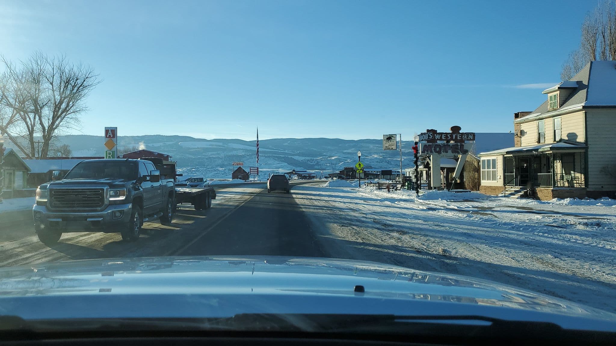 Street view near Bob's Western Motel, Kremmling — © aidenrohde (CC BY-SA · Mapillary)