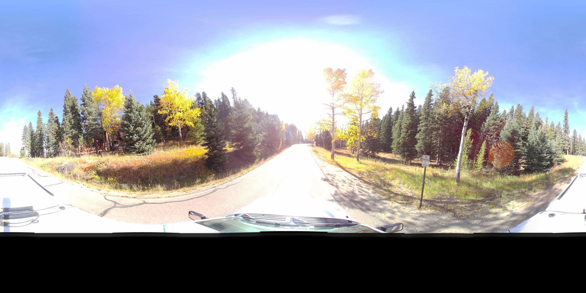 Street view near Nestled Inn, Upper Bear Creek — © HKocen (CC BY-SA · Mapillary)