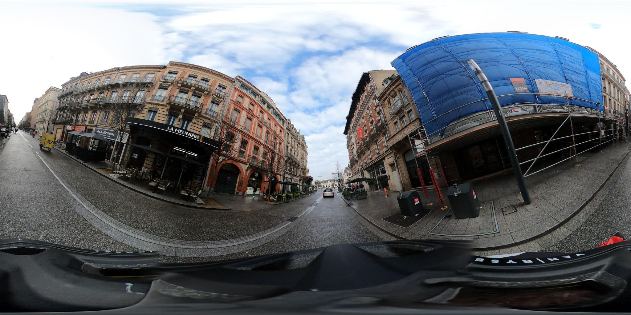 Street view near Le Bristol, Toulouse — © alixun (CC BY-SA · Mapillary)