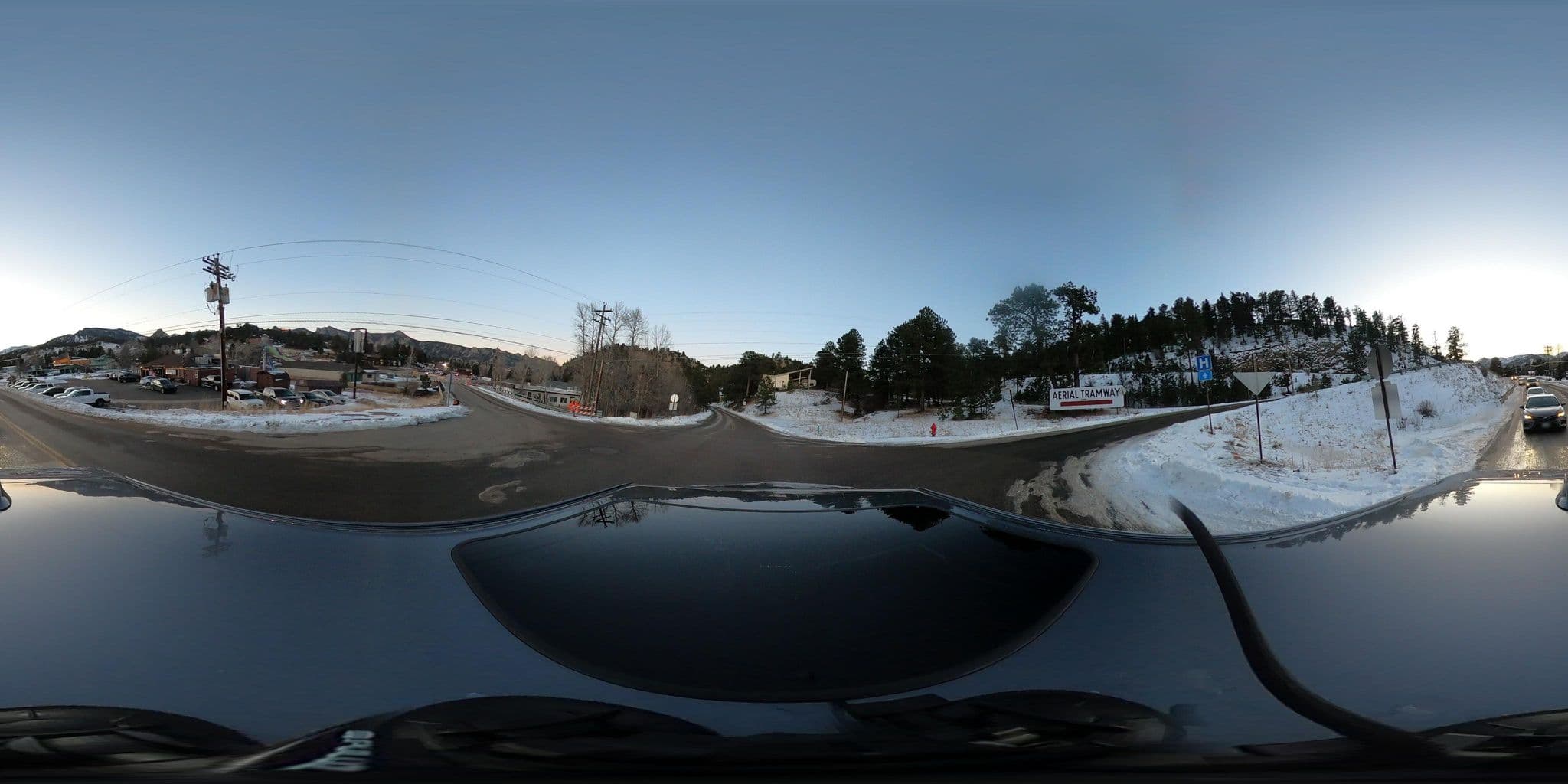 Street view near Sonnenhofs Lakewood Manor, Estes Park — © quickness805 (CC BY-SA · Mapillary)
