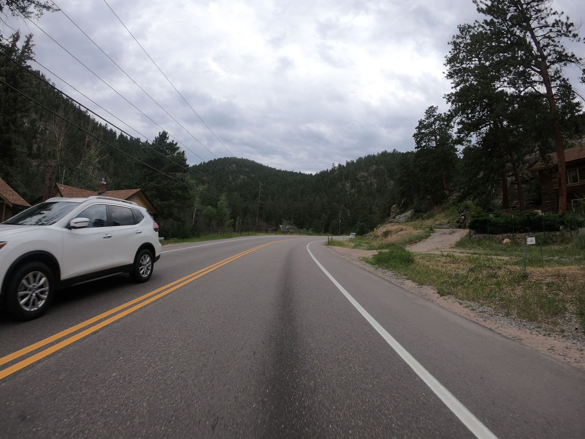 Street view near Annie's Mountain Retreat-River Cabin, Estes Park — © toebee (CC BY-SA · Mapillary)