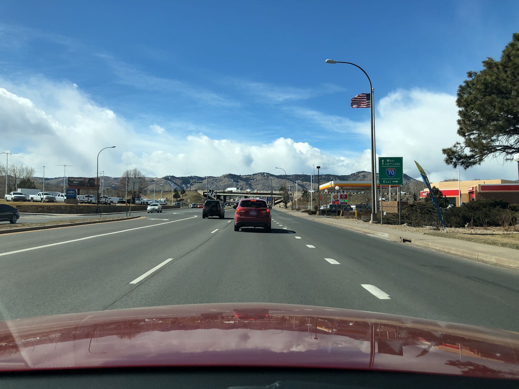 Street view near Breakfast Room, West Pleasant View — © superfly (CC BY-SA · Mapillary)