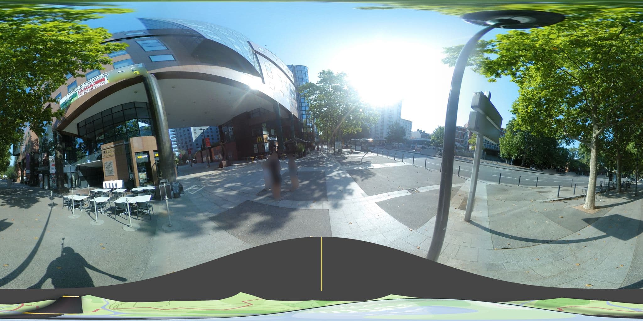 Street view near Hôtel Mercure Toulouse Centre Compans, Toulouse — © tyndare (CC BY-SA · Mapillary)