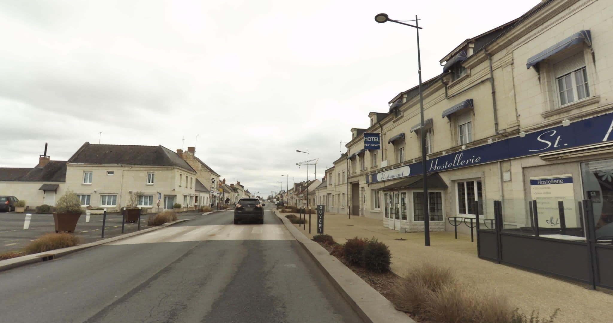 Street view near Hostellerie de Saint-Paul, Vivy — © sogefi (CC BY-SA · Mapillary)