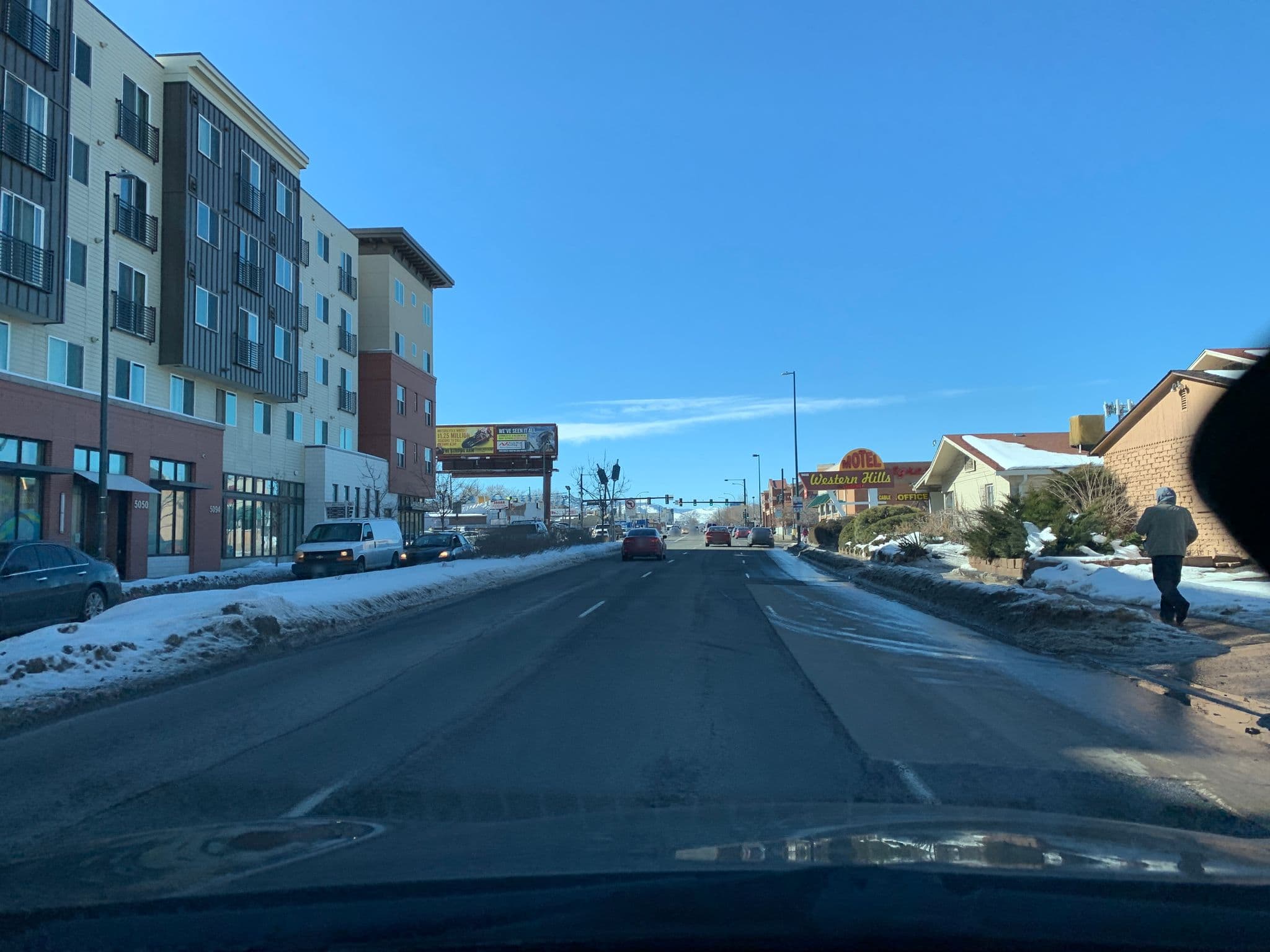 Street view near Bar X Motel, Wheat Ridge — © aaronh44 (CC BY-SA · Mapillary)