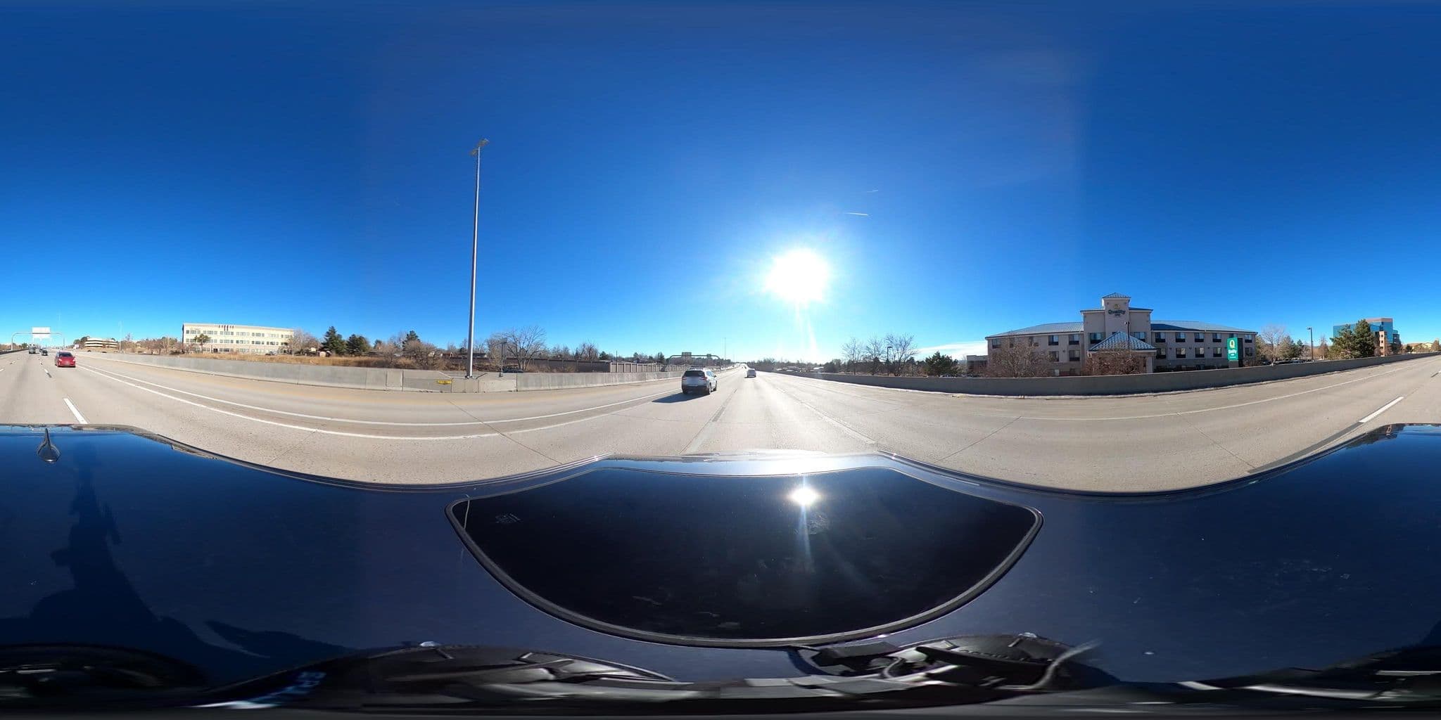 Street view near Comfort Inn, Shaw Heights — © quickness805 (CC BY-SA · Mapillary)