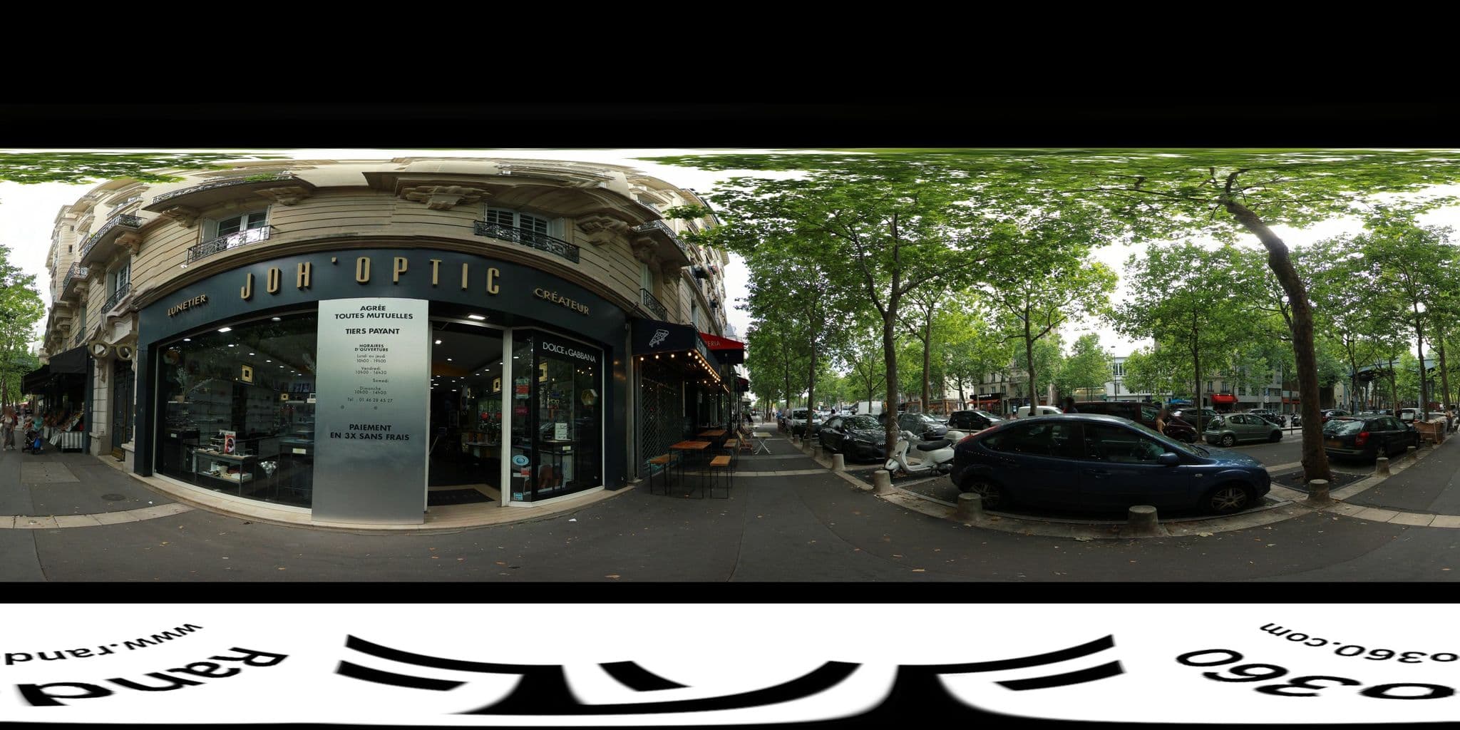 Street view near Hôtel de la Porte Dorée, Bel-Air — © Rando360 (CC BY-SA · Mapillary)