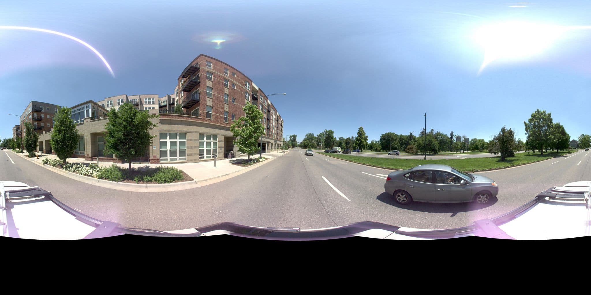 Street view near The York on City Park Apartments, Denver — © atd2019 (CC BY-SA · Mapillary)