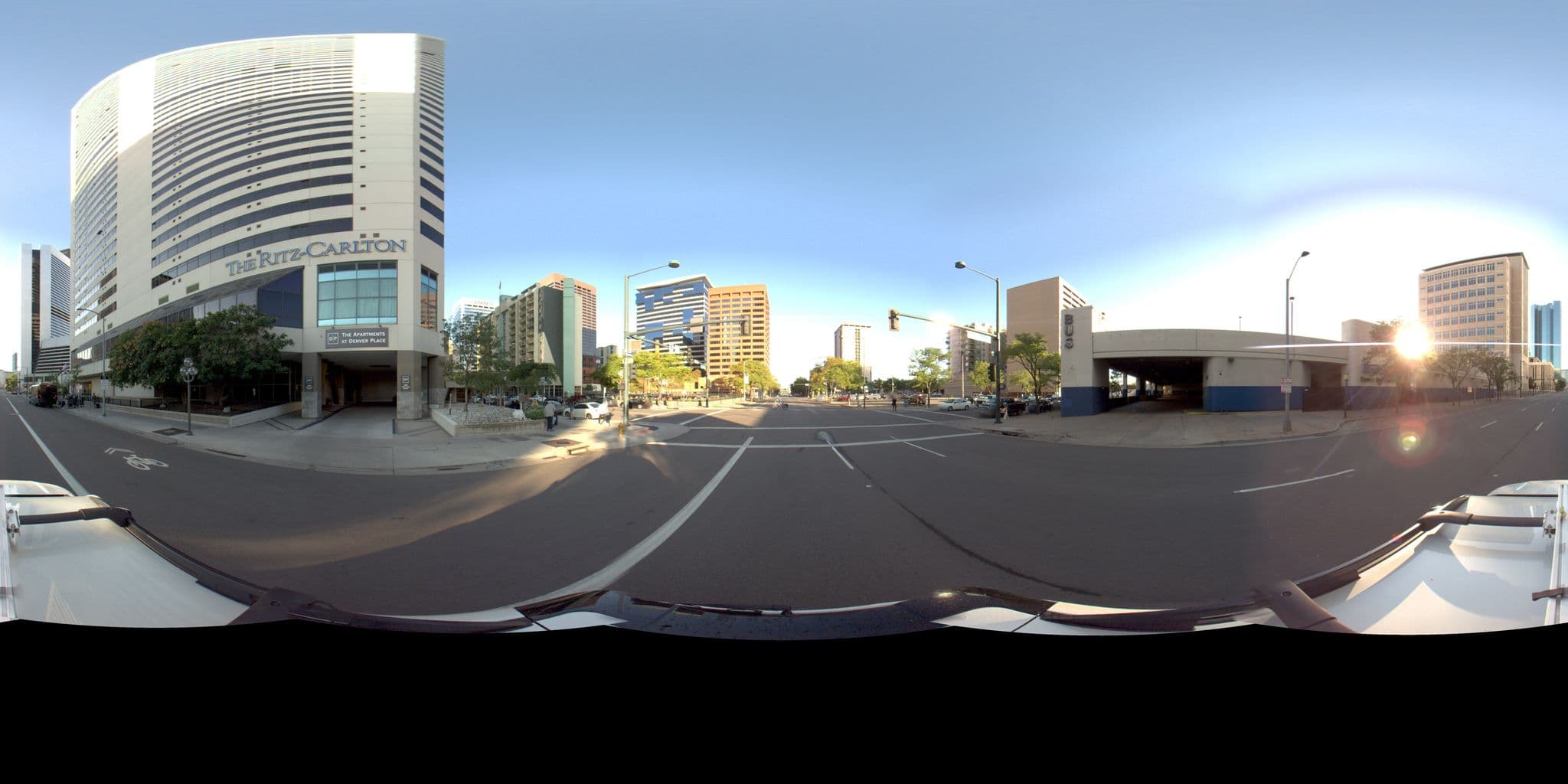 Street view near The Apartments at Denver Place, Denver — © atd2019 (CC BY-SA · Mapillary)