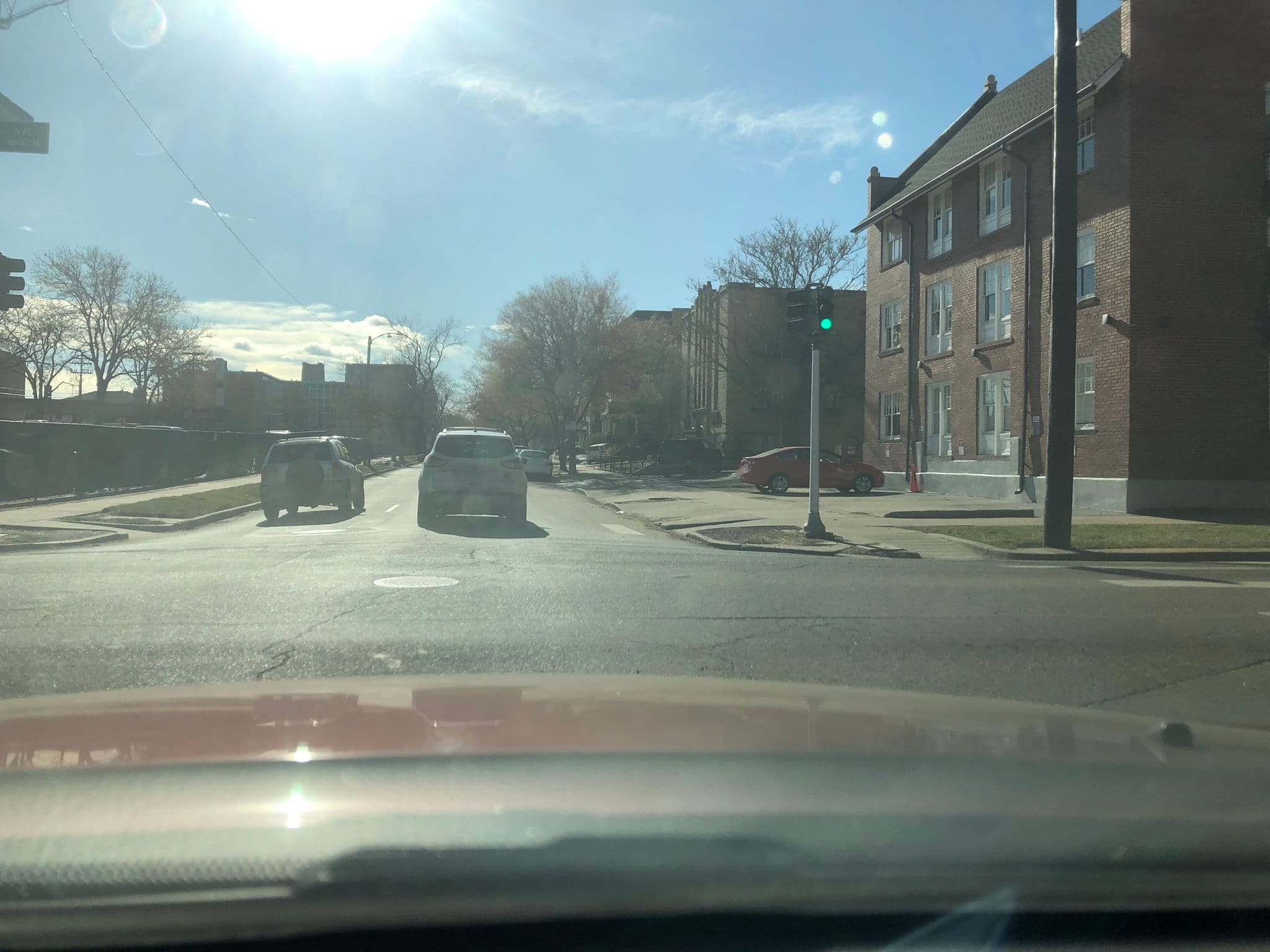 Street view near Denver International Youth Hostel, Denver — © kianimitch (CC BY-SA · Mapillary)
