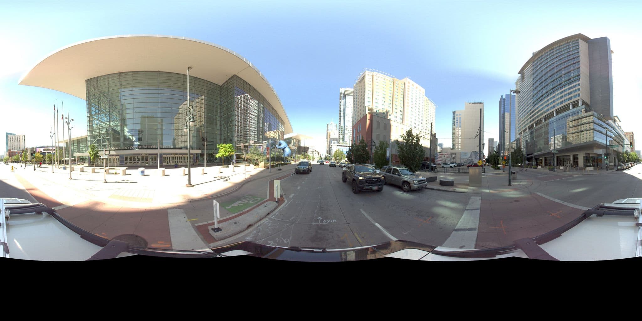 Street view near ASNC 2011 Conference Hyatt Regency, Denver — © atd2019 (CC BY-SA · Mapillary)