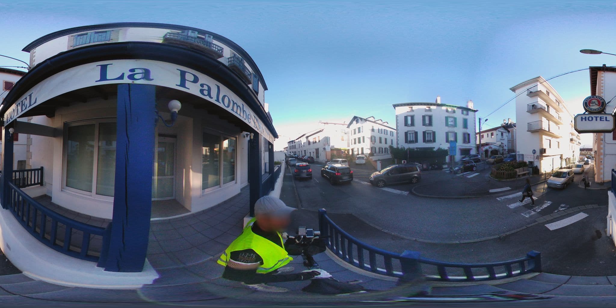 Street view near La Palombe bleue, Hendaye — © cartocite (CC BY-SA · Mapillary)