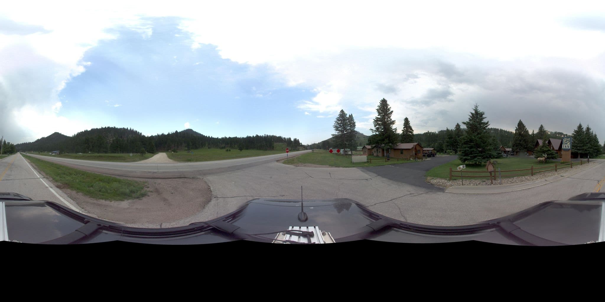 Street view near Spring Creek Inn, Hill City SD, Custer — © penncohwy (CC BY-SA · Mapillary)