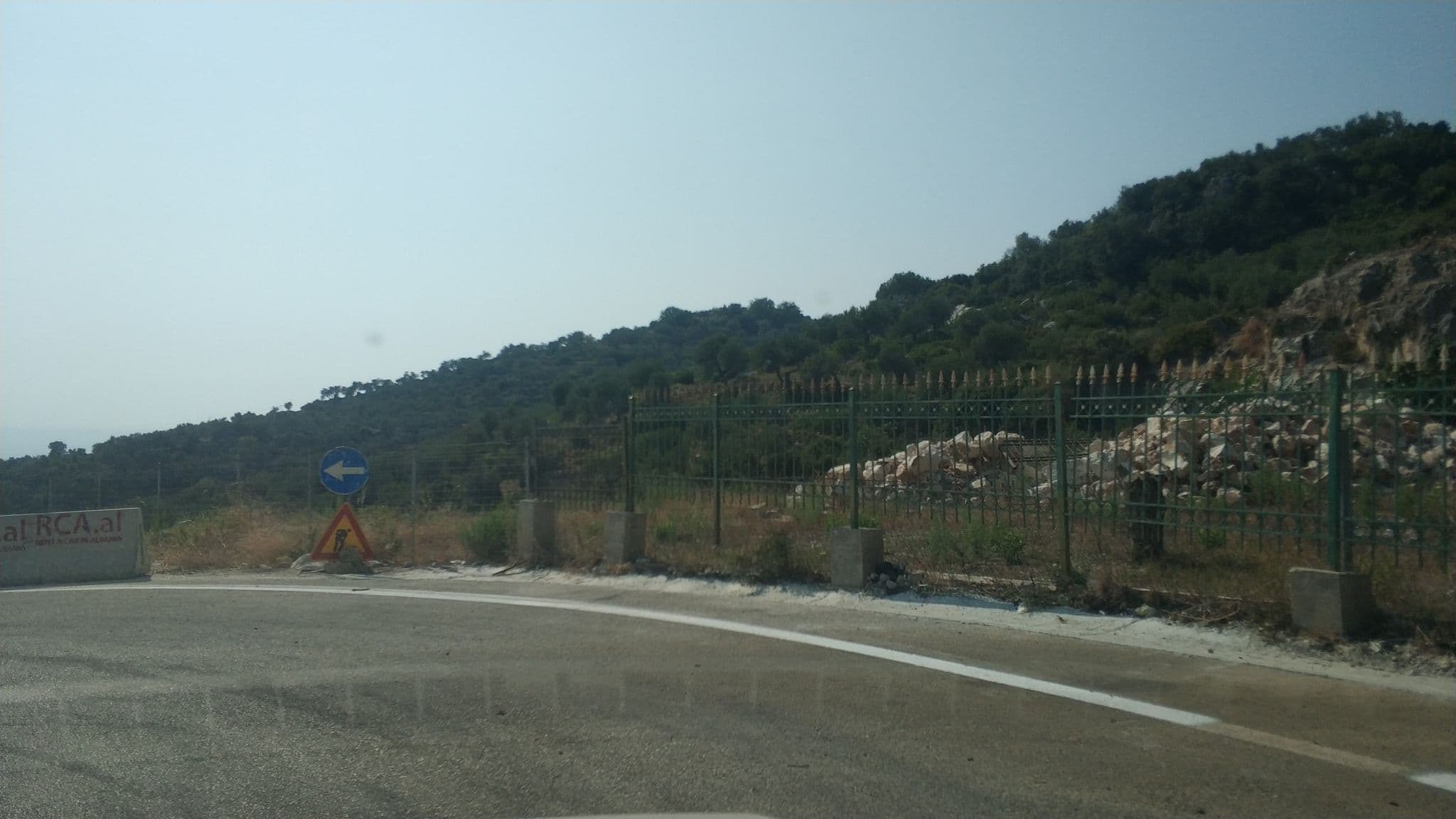 Street view near Hotel Seaview, Himarë — © freddouhelk (CC BY-SA · Mapillary)
